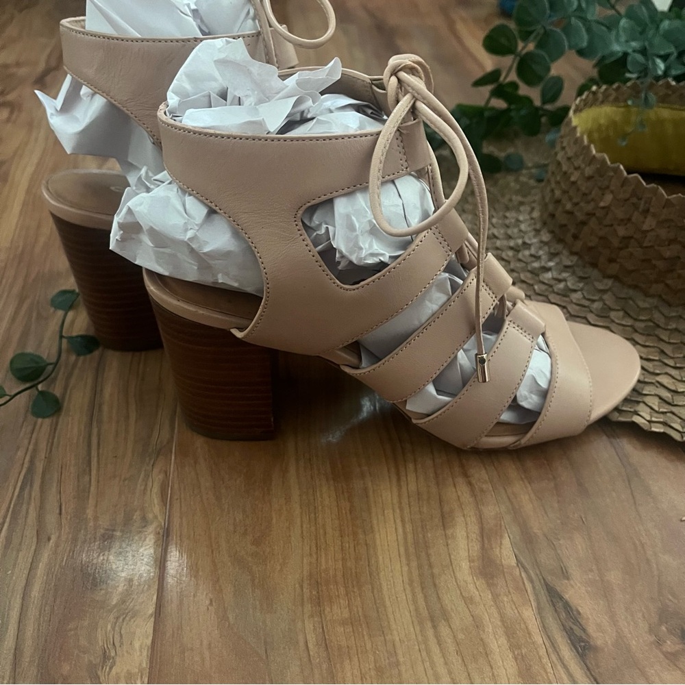 Coach Cream Gladiator Sandals - Picture 3 of 6